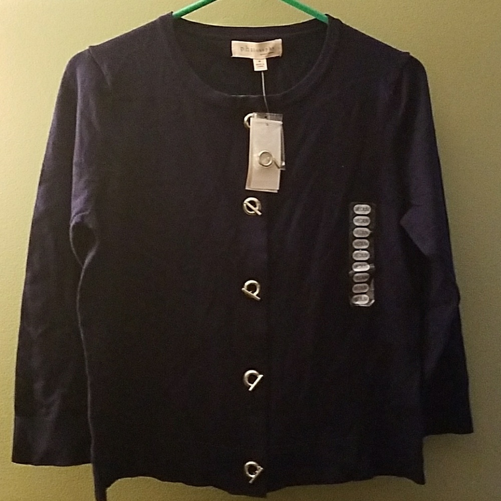 Navy blue sweater